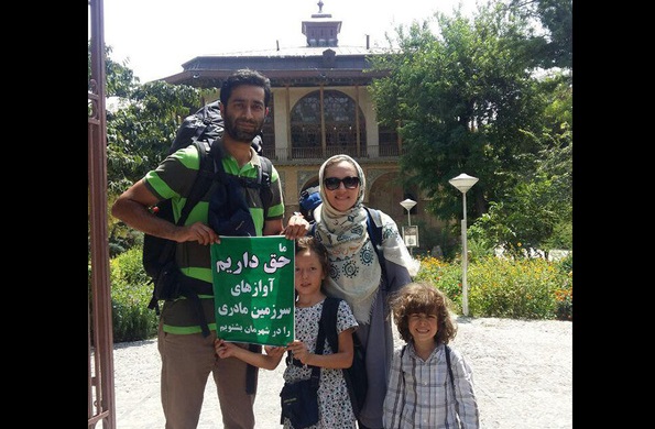 راهپیمایی ۵۶ روزه خانواده مشهدی با ارسال نامه‌ای به رئیس‌جمهور پایان یافت
