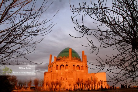 گزارش تصویری از « گنبد سلطانیه مقبره الجایتو » بزرگترین گنبد آجری جهان