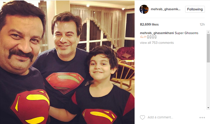 عکس| «سوپرمن» های ایرانی همه در یک خانواده!