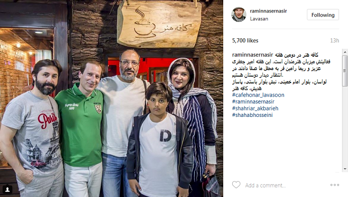 عکس|میهمانان این هفته ی کافه ی شهاب حسینی چه کسانی بودند؟