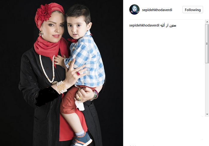 عکس|شباهت عجیب بازیگر خانم و پسرش را اینجا ببینید!