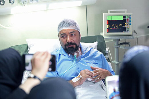 امیرحسین صدیق چرا روی تخت بیمارستان رفت؟