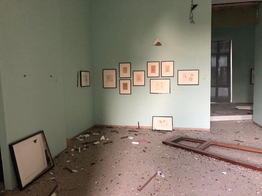 گالری و موزه های بیروت با چه آسیبی مواجه شدند!؟