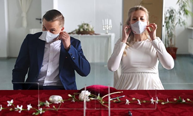 عروسی هایی که عشق را که نه، ویروس را منتشر می کنند!