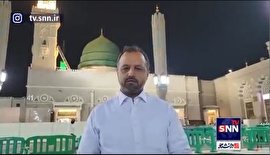 اولین مقام رسمی ایرانی پس از توافق با عربستان به زیارت رسول الله (ص) مشرف شد ( ویدئو )