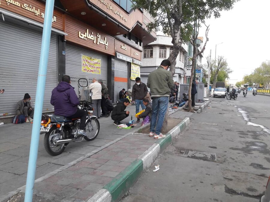 طرح جمع آوری معتادین پر خطر در مولوی تهران