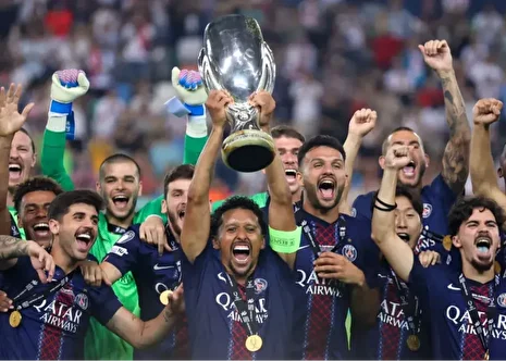 پاریس سوپرجام اروپا را هم فتح کرد!
